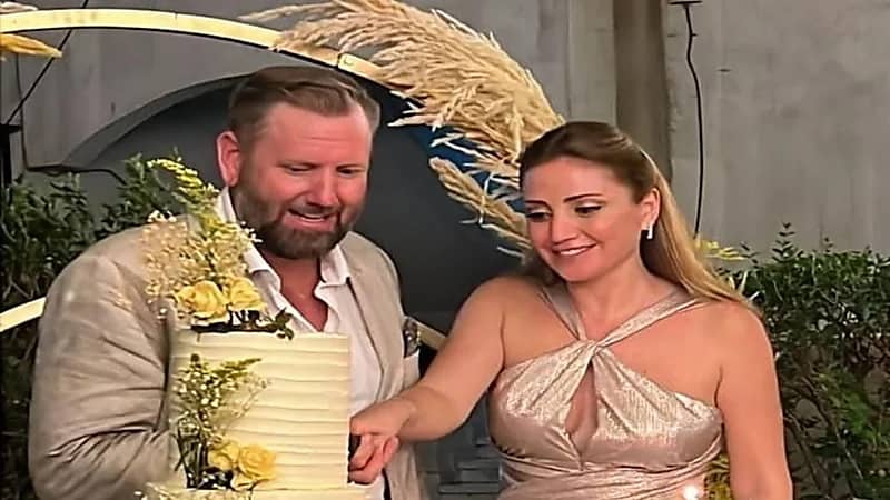 زواج مذيعة الحدث كريستيان بيسري.. فيديو