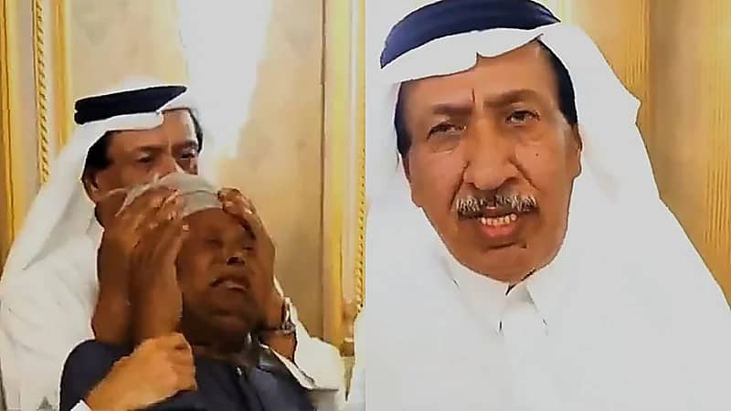 مواطن يكرّم عامله المصري بعد 40 عامًا من الإخلاص .. فيديو