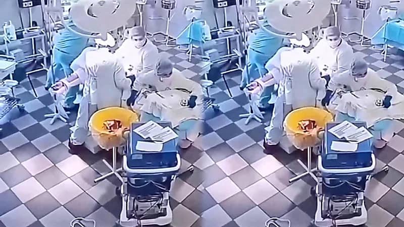 أطباء روس يواصلون عملية جراحية لمريض خلال وقوع زلزال كامتشاتكا