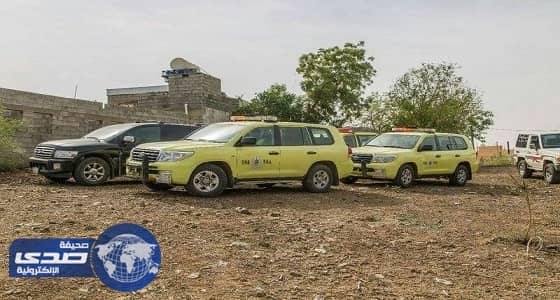 بالصور.. مدني الداير ينتشل جثة مقيم سوداني من سد " ضمد "