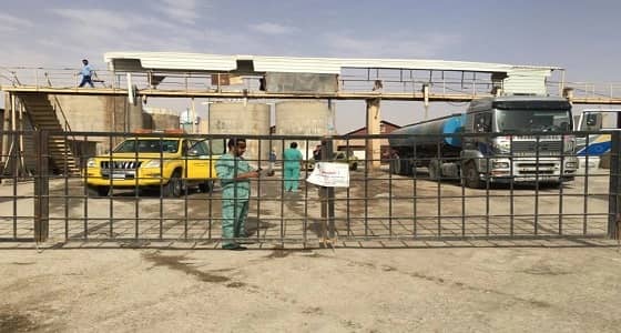 إغلاق 7 محطات مياه بحي الرمال