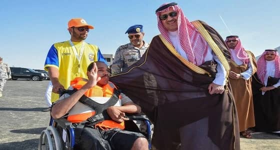 إمارة المدينة المنورة تدشن مشروع شواطئ الحدود لذوي الاحتياجات