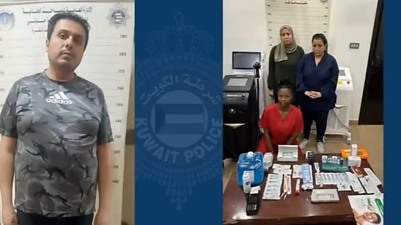 ضبط طبيب بيطري يمارس الطب التجميلي داخل صالون نسائي غير مرخّص