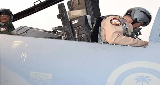 بالصور.. مشاركة قائد القوات الجوية الباكستانية بمناورات حربية