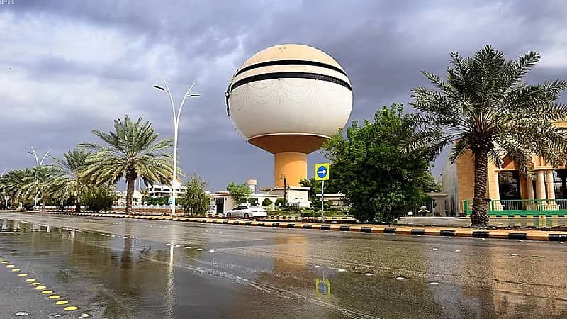 هطول أمطار على عدد من محافظات القصيم وحائل خلال الساعات القادمة