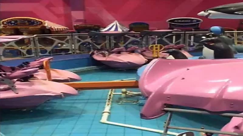 غرق طفل أثناء لعبه في أحد الألعاب المائية داخل مول