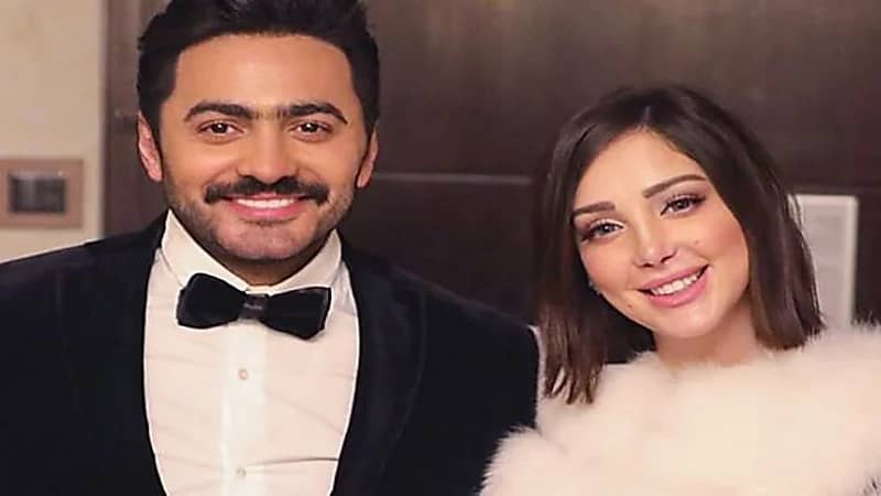 أنباء عن طلاق تامر حسني وزواجه من فنانة سرًا
