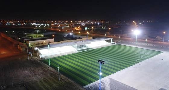 بلدية حوطة بني تميم تنهي تجهيز ملعب رياضي مطابق للمواصفات الفنية العالمية