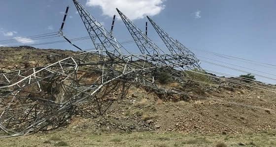 السعودية للكهرباء: نواصل العمل لإعادة الخدمة الكهربائية خلال ساعات