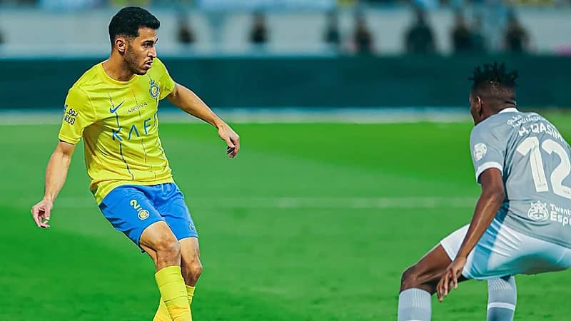 النصر يقترب من استعادة خدمات الغنام