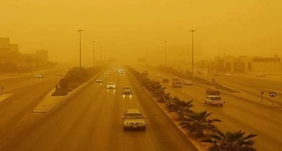 " الأرصاد " تحذر من أتربة مثارة على الرياض والشرقية