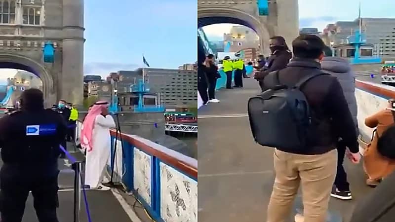 بالفيديو.. لحظة رفع الأذان في لندن خلال مبادرة الإفطار الجماعي