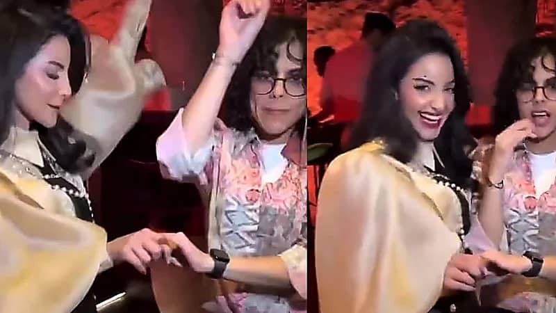 لمى الكناني وطرفة الشريف ترقصان بعفوية وتخطفان الأنظار بانسجامهما.. فيديو