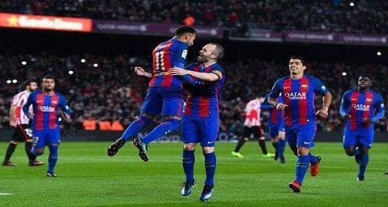 برشلونة يتجاوز عقبة بلباو