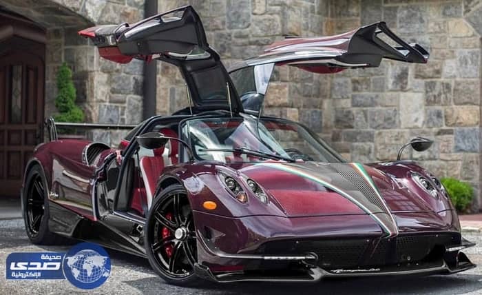 بالصور.. أحدث نسخ باجاني هوايرا BC باللون الأحمر في أمريكا