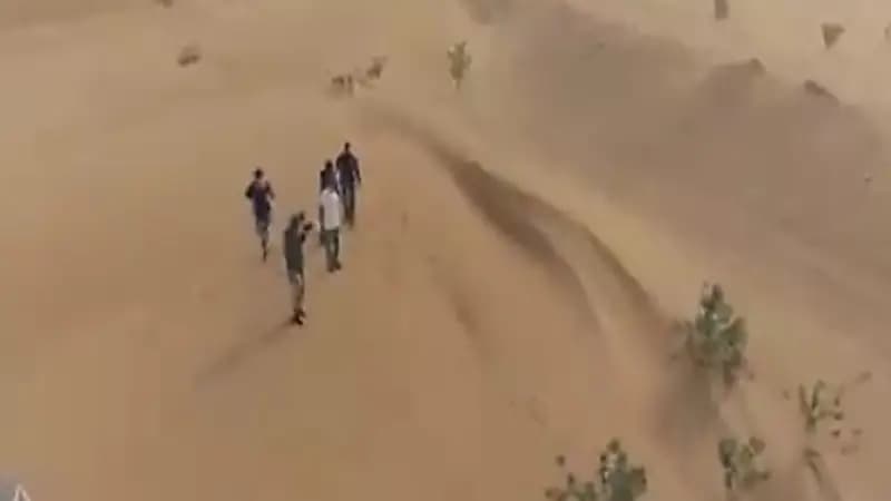 شاهد .. الشقيري يشارك في تجربة إنقاذ شخص مفقود في الصحراء