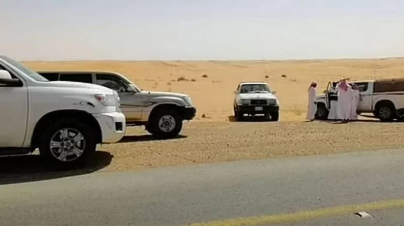 العثور على مفقود الدلم على بعد 6 كيلومترات من مركبته