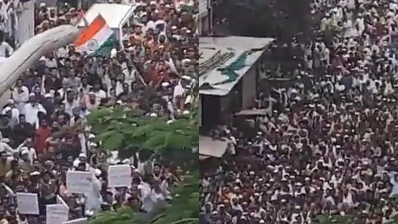 انطلاق مظاهرات في مدينة جايبور احتجاجًا على مقتل 3 مسلمين برصاص الشرطة .. فيديو