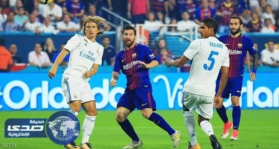 برشلونة يقهر ريال مدريد في كلاسيكو ودي