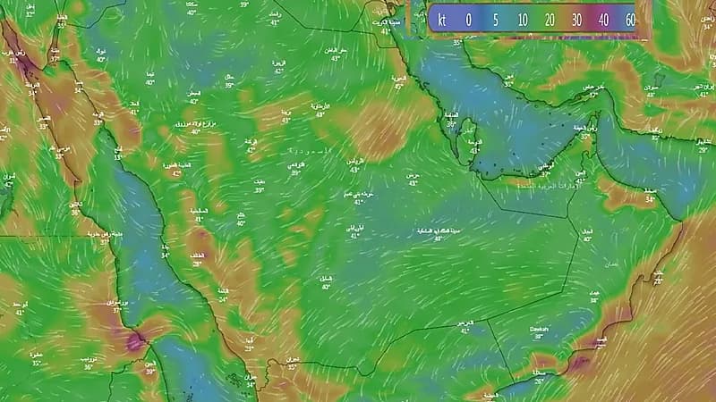 "الحصيني" : أجواء حارة نهارا على معظم مناطق المملكة