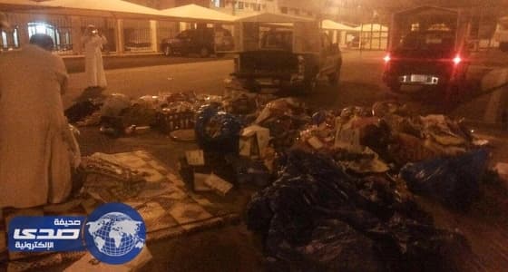 بالصور.. مكافحة المباسط تصادر 5800 قطعة منوَّعة و2000 كيلو أطعمة فاسدة بمكة