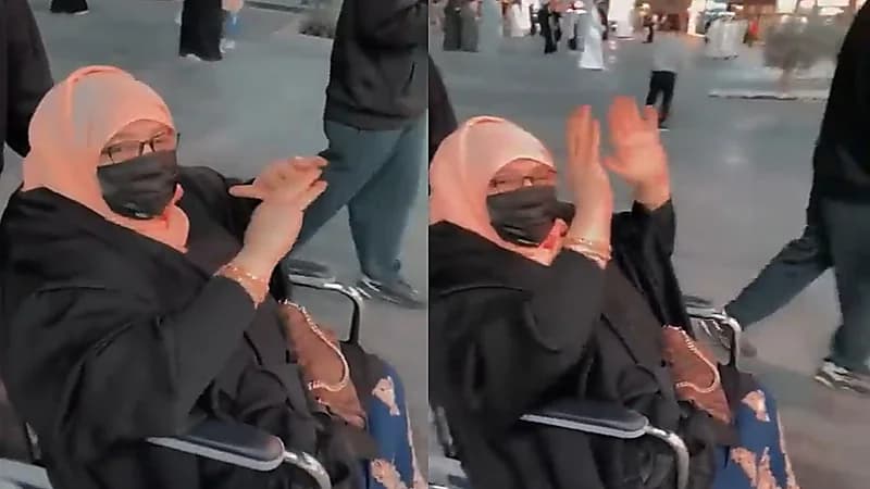 فيديو.. ردة فعل والدة مذيع العربية في موسم الرياض