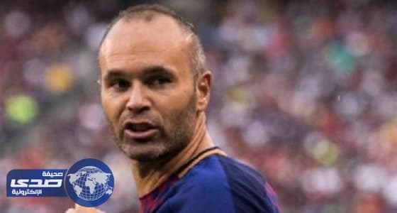 برشلونة يجدد عقد إنييستا مدى الحياة
