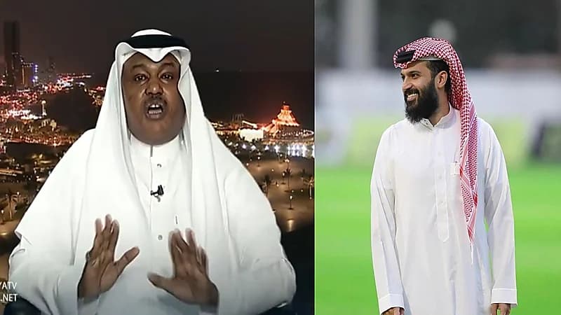 عبدالله فلاته: تصريحات الحائلي غير متزنة..لأول مرة رئيس يصادم لاعب بالجمهور