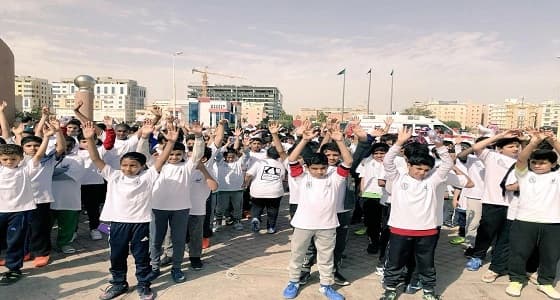 800 طالب يشاركون في برنامج المشي الشهري لجمعية السكر بالشرقية