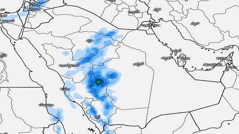 "المسند" يتوقع تشكل سحب ممطرة على عدة مناطق