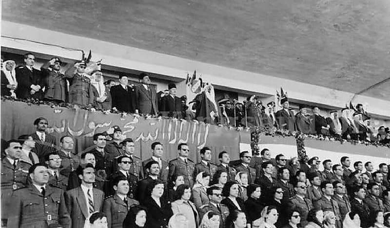 صورة قديمة للملك سعود في سوريا قبل 69 عاما