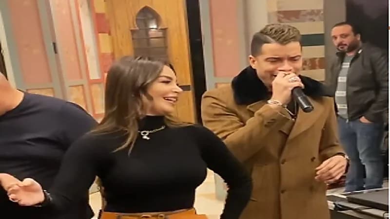 تحرير محضر ضد الراقصة جوهرة وحسن شاكوش