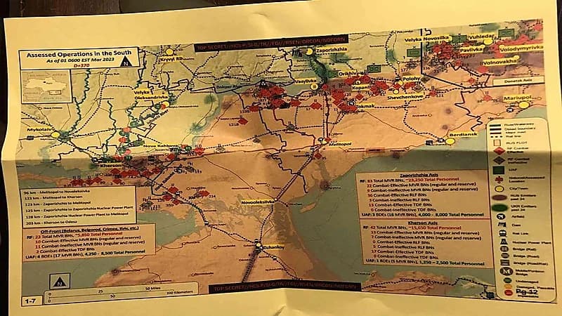 وثائق مسربة تكشف خطط أمريكا وأوروبا لعمليات الجيش الأوكراني
