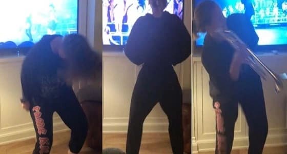 بالفيديو.. فنانة شهيرة تشعل مواقع التواصل برقصها الهستيري