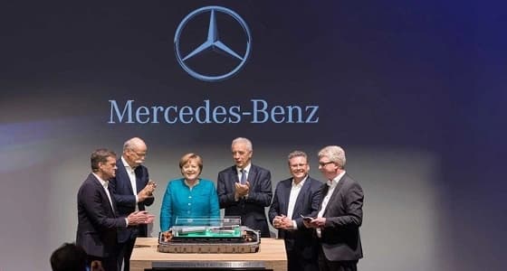 أقتراب جيلي الصينية من شراء حصة في مرسيدس