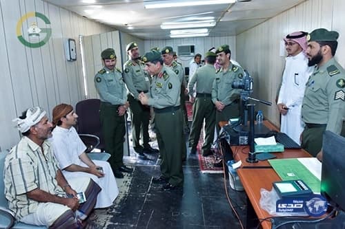 اليحيى يقف على وصول طلائع الحجاج اليمنيين في منفذ الوديعة