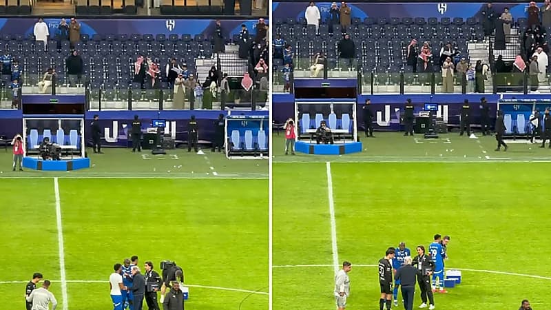 غضب جيسوس من البليهي وكوليبالي بعد نهاية المباراة .. فيديو