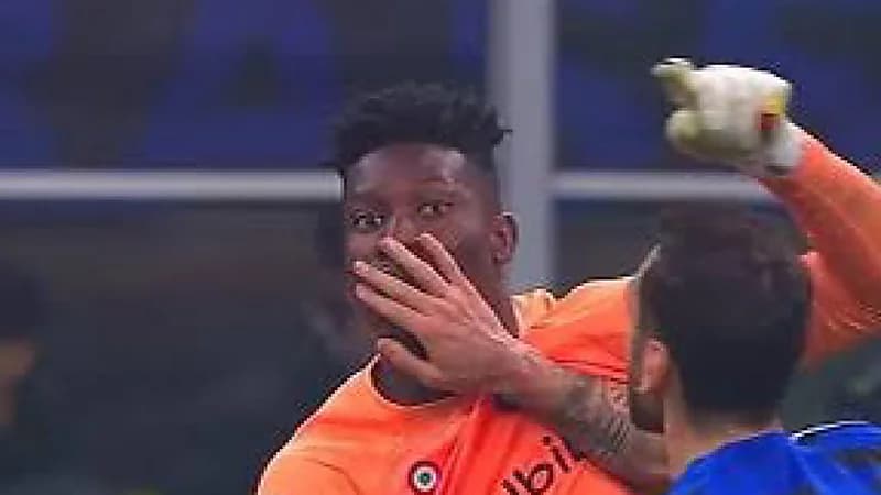 شجار علني بين أونانا ودزيكو خلال مباراة إنتر وبورتو