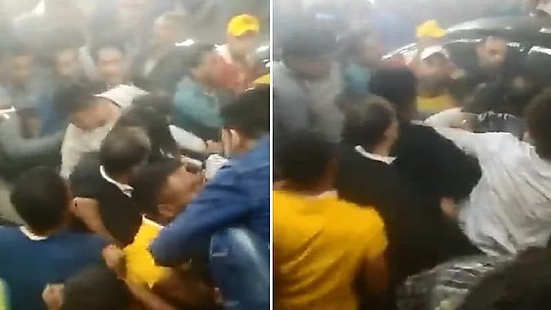بالفيديو .. تحرش جماعي بفتاة في مصر