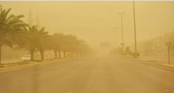رياح مثيرة للأتربة على الشرقية