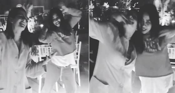 بالفيديو.. شيرين وابنة أصالة ترقصان على أغنية حسام حبيب بطريقة غريبة