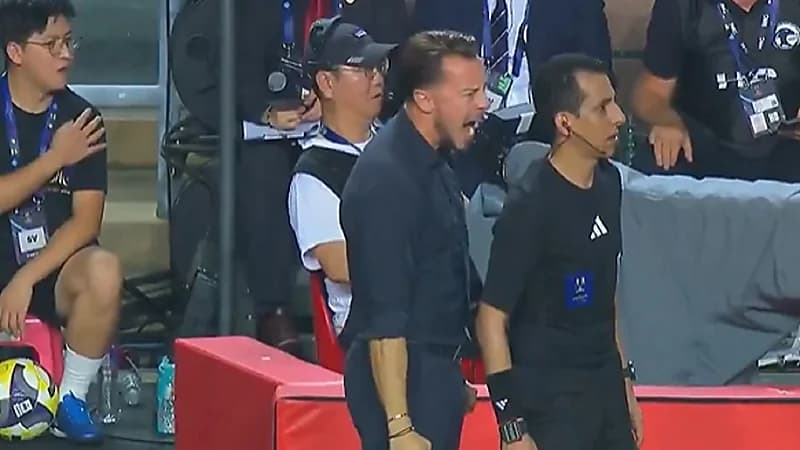 فرحة يايسله أمام الحكم بهدف كيسييه بمرمى النصر .. فيديو