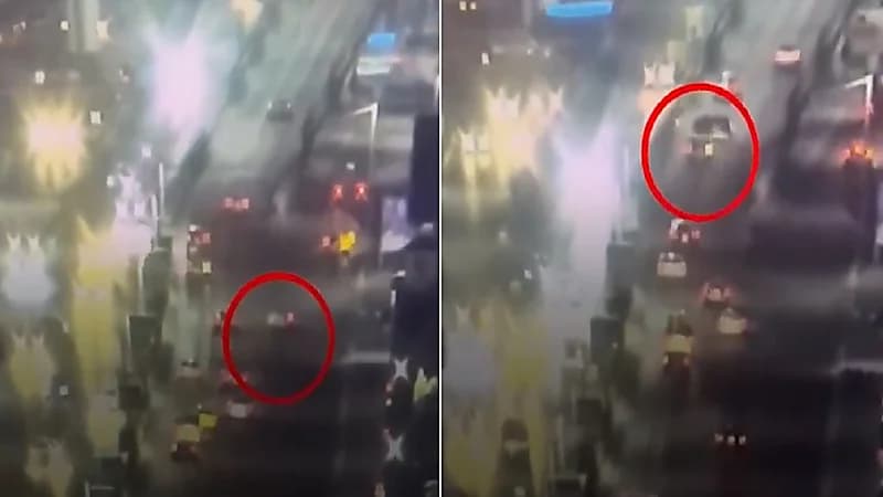 بالفيديو .. اللحظات الأخيرة لحادث فتيات الطريق السريع بمصر