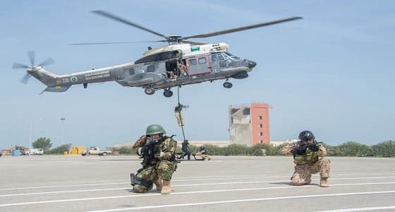 بالصور.. " درع الخليج المشترك 1 " يطلق التمرين الميداني بالذخيرة الحية