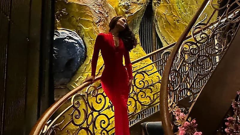 روان بن حسين تثير الجدل بنحافتها المفرطة في آخر ظهور لها .. فيديو