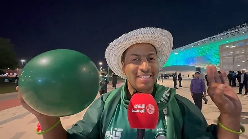 مشجع للأخضر : بالونة البليهي اليوم نافخها نافخها .. فيديو