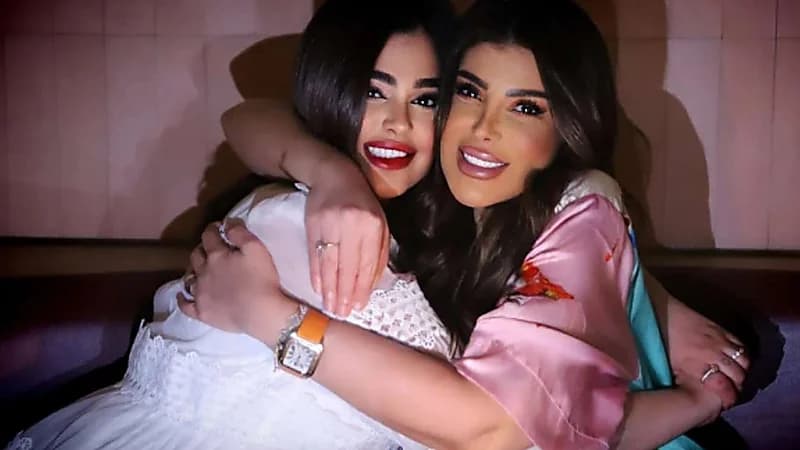 ليالي دهراب تحتفل بميلاد إلهام الفضالة على طريقتها الخاصة .. فيديو وصور