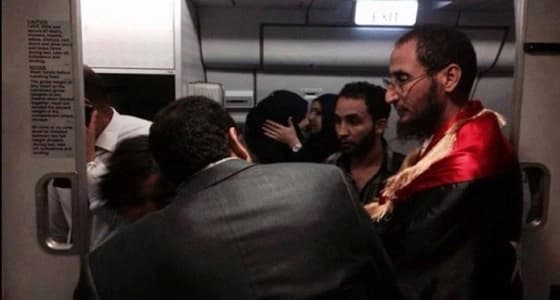 بالصور.. ظهور إرهابي القاعدة في احتفالات ذكرى ثورة ليبيا