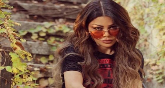 بالصورة.. إطلالة كاجوال لـ هيفا من كواليس مسلسلها الجديد " لعنة كارما "