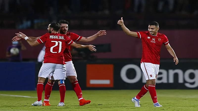 الأهلي المصري يحقق فوزًا كاسحًا على وفاق سطيف الجزائري